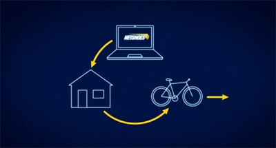 Netshoes-usa-bicicletas-para-entrega-de-pedidos-televendas-cobranca