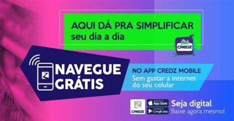 CREDZ-passa-a-oferecer-navegacao-gratuita-em-seu-aplicativo-televendas-cobranca